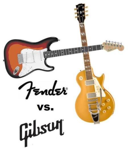 Noted -- Fender vs. Gibson